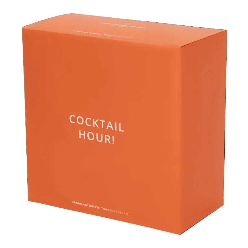 Verre à cocktail gin - tonic, lot de 2, dans un coffret cadeau - Caldeira