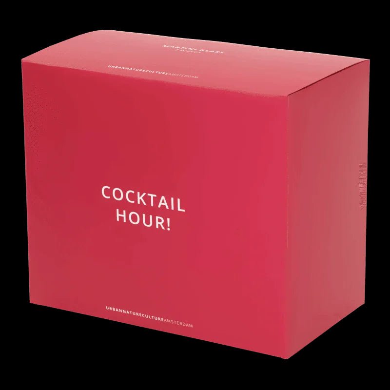 Verre à cocktail Martini, ensemble de 2, dans un coffret cadeau - Caldeira