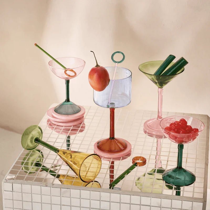 Verre à cocktail Martini, ensemble de 2, dans un coffret cadeau - Caldeira
