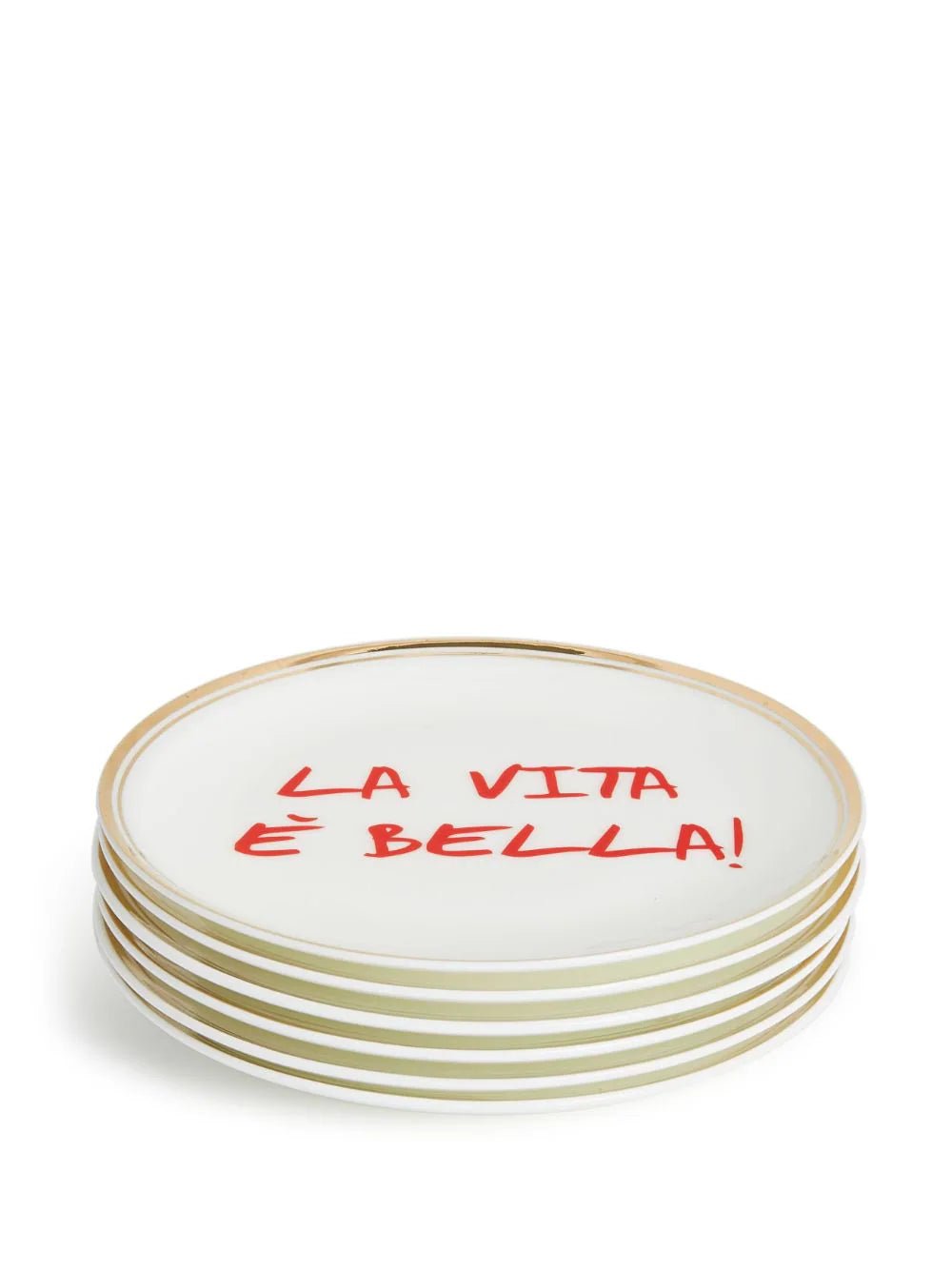 Assiette « La vita é Bella » - Maison Caldeira