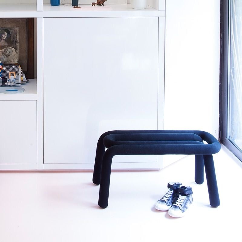 Banc Bold - Noir - Moustache - Design Contemporain - Maison Caldeira
