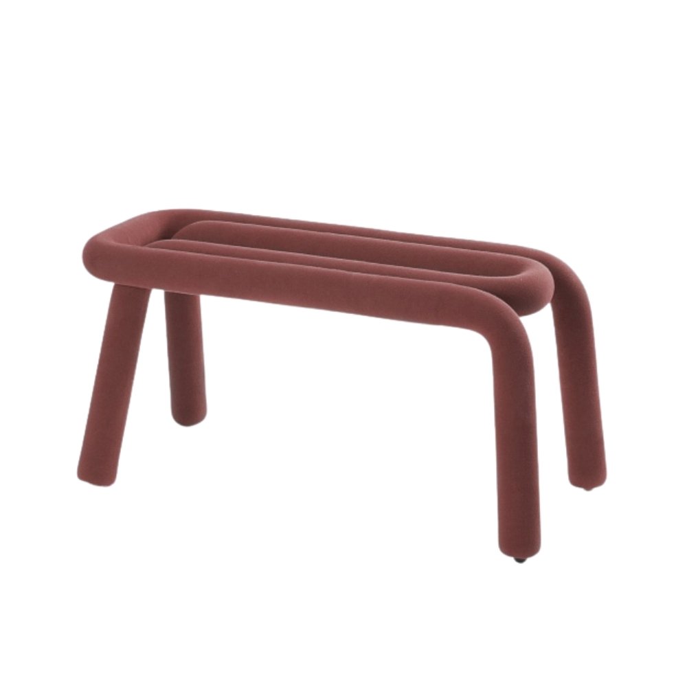 Banc Bold - Châtaigne - Moustache - Design Contemporain - Maison Caldeira