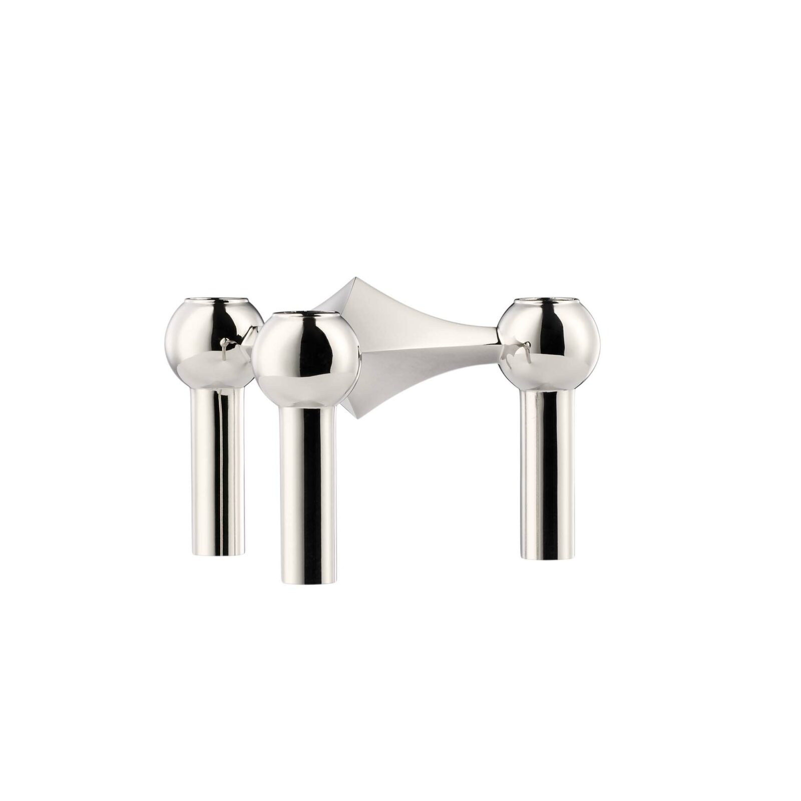 Bougeoir - Chrome - Stoff nagel - Scandinave - Maison Caldeira