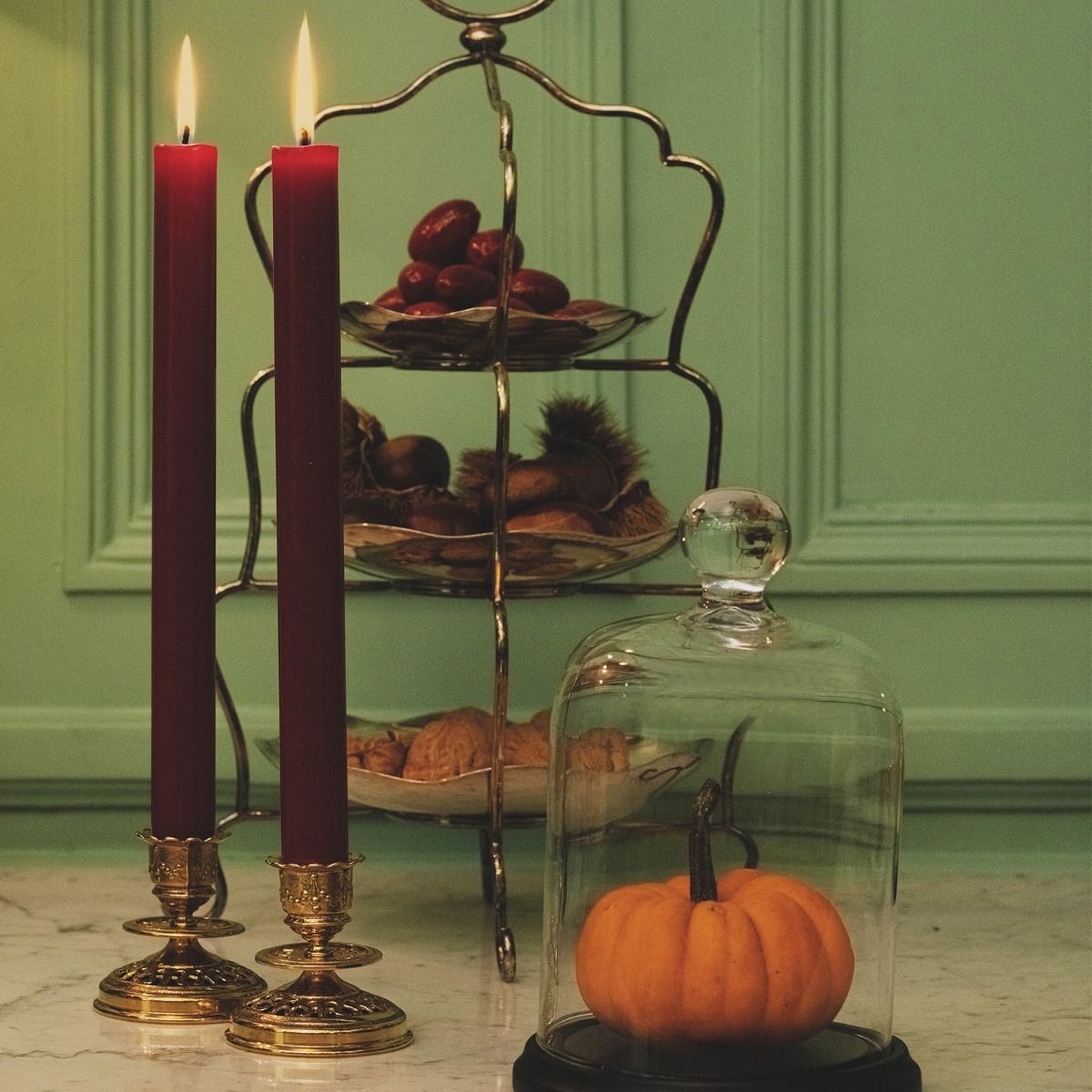 Bougeoir ciselé en laiton - Trudon - Design Contemporain - Maison Caldeira