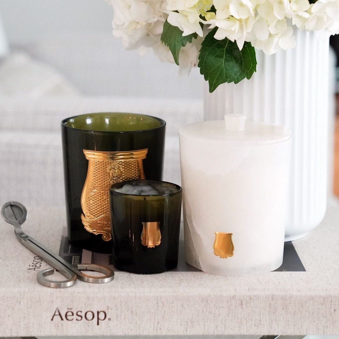 Bougie Cire Trudon Cire (Absolu De Cire D'Abeille) - Trudon - Design Contemporain - Maison Caldeira