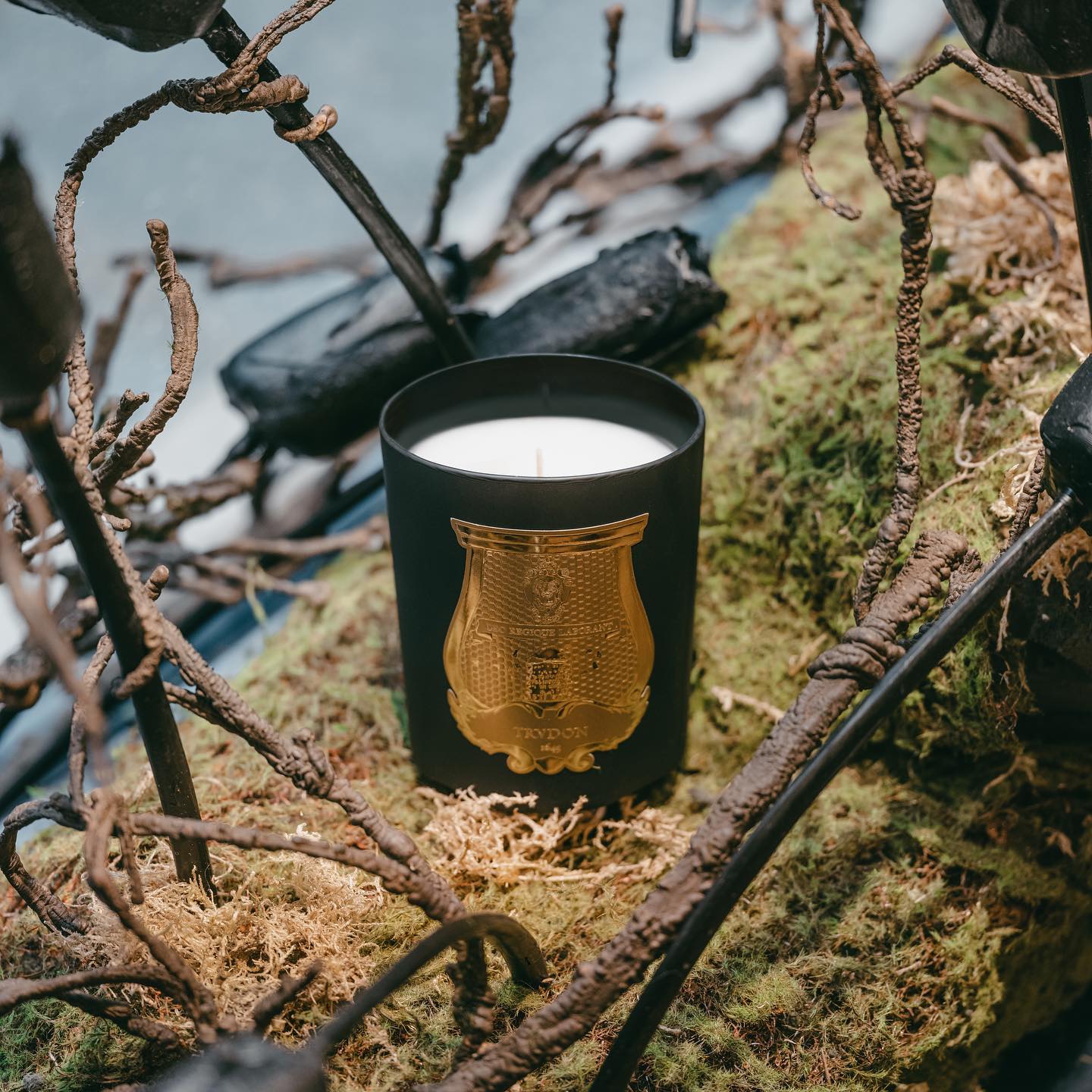 Bougie Cire Trudon Mary ( Cèdre et Bois de Gaiac ) - Maison Caldeira
