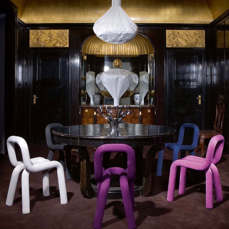 Chaise Bold - Violet - Moustache - Design Contemporain - Maison Caldeira