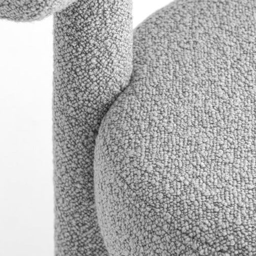 Chaise Gropius Cs1- Boucle gris - Noom - Design Contemporain - Maison Caldeira