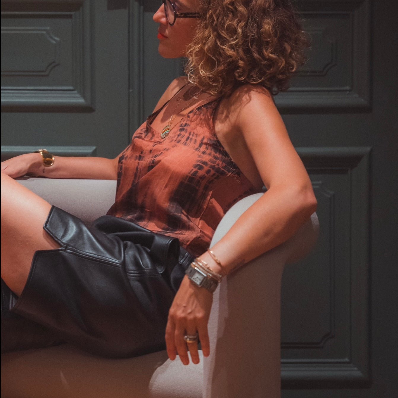 Fauteuil Extra Bold - Grège - Moustache - Design Contemporain - Maison Caldeira