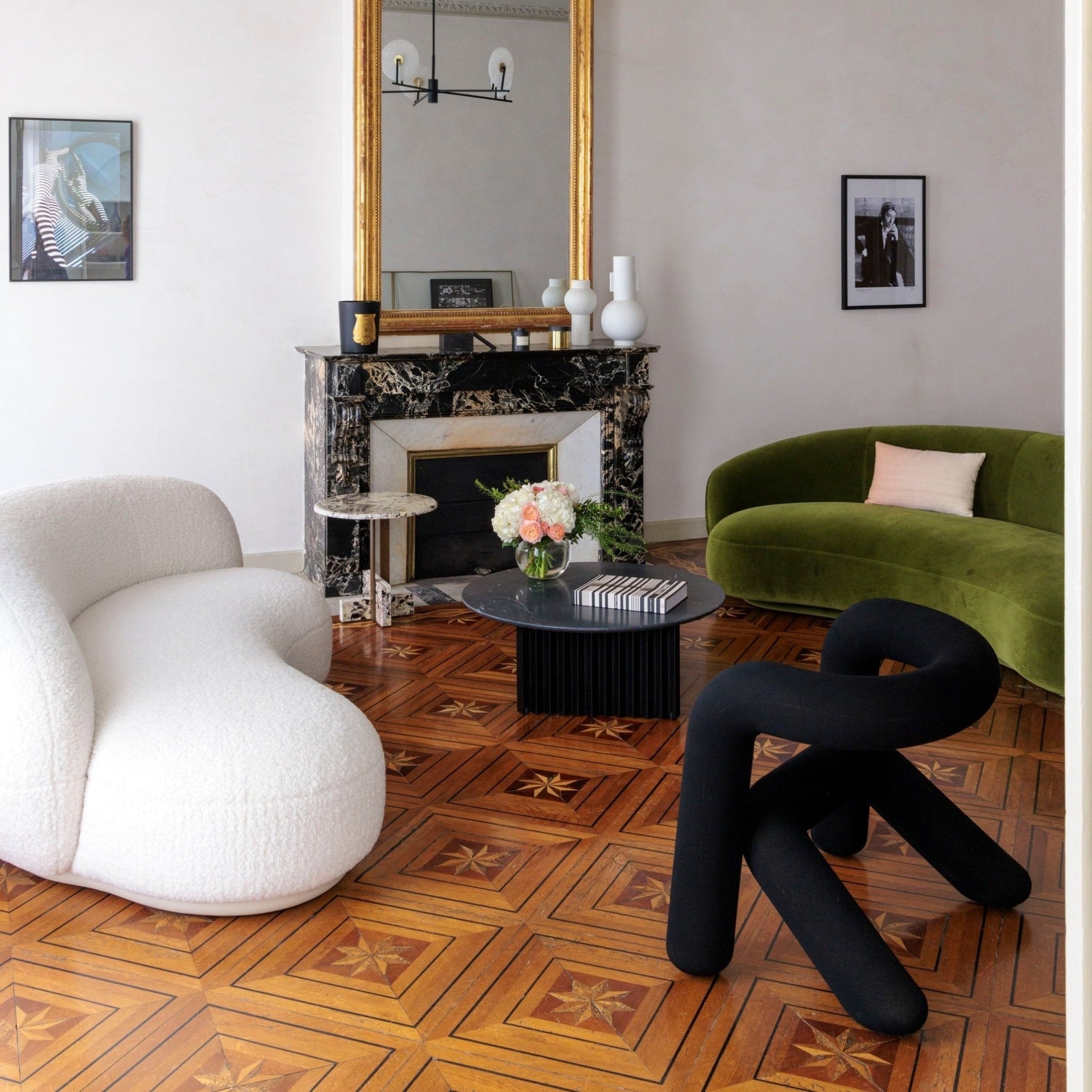 Fauteuil Extra Bold - Noir - Moustache - Design Contemporain - Maison Caldeira