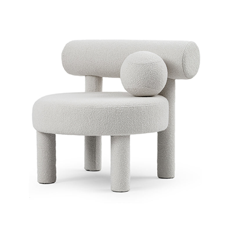 Fauteuil Gropius Cs1 - Boucle blanc - Noom - Design Contemporain - Maison Caldeira