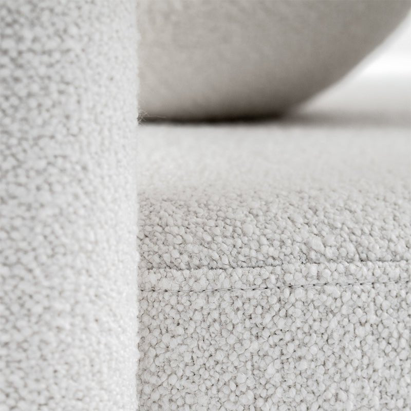 Fauteuil Gropius Cs1 - Boucle blanc - Noom - Design Contemporain - Maison Caldeira