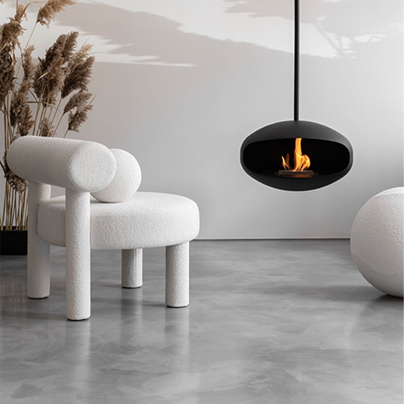 Fauteuil Gropius Cs1 - Boucle blanc - Noom - Design Contemporain - Maison Caldeira