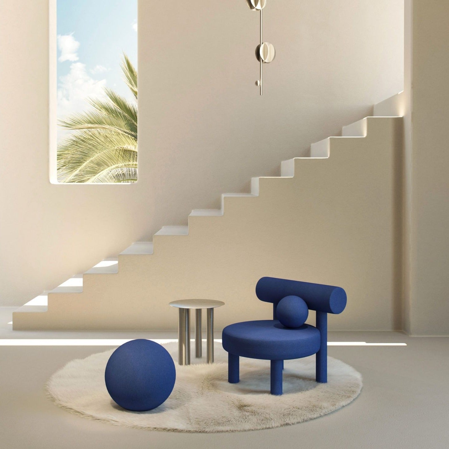 Fauteuil Gropius Cs2 - Beige - Noom - Design Contemporain - Maison Caldeira