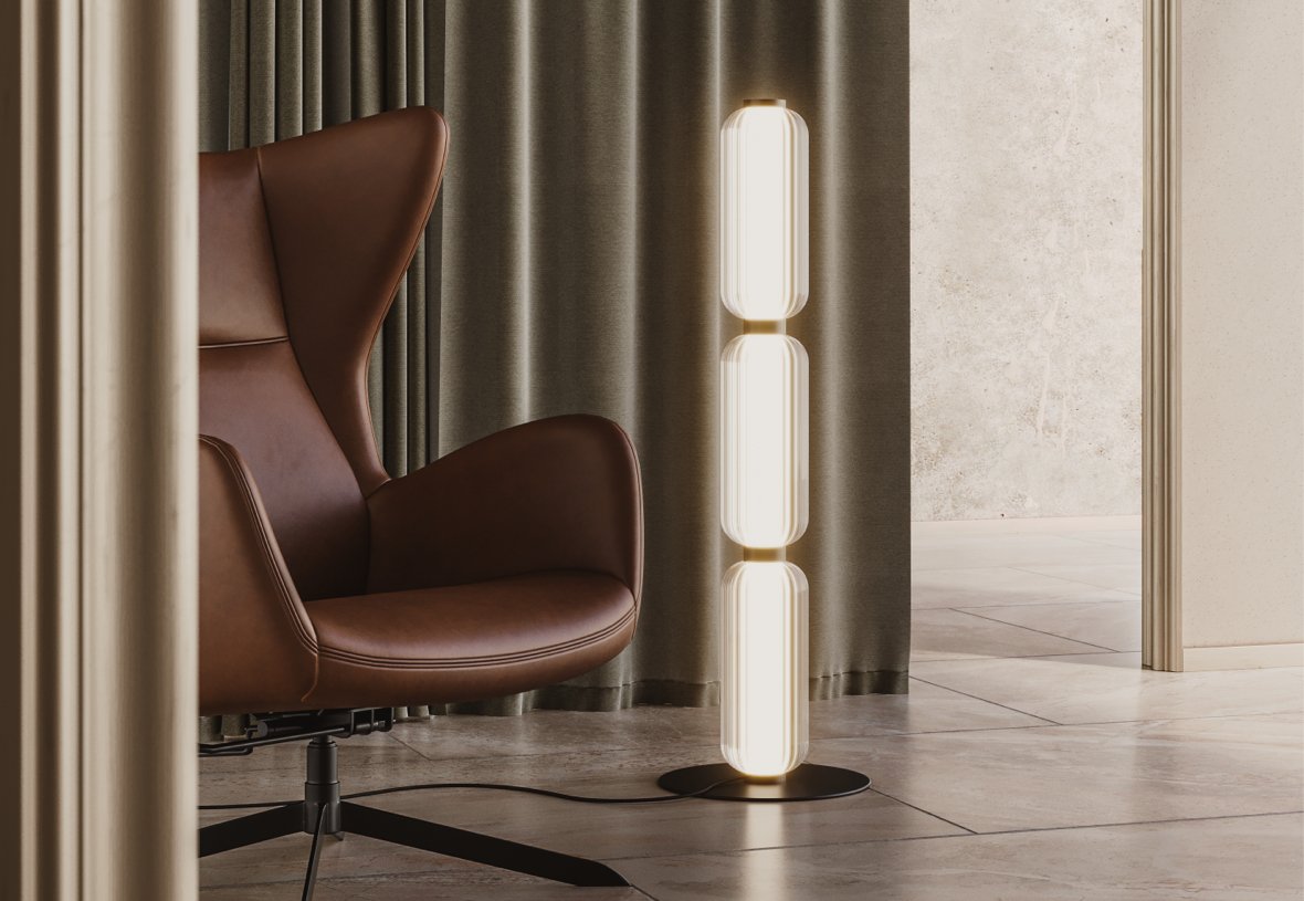 Lampadaire Elma - Jose Fornas - Aromas del campo - Design Contemporain - Maison Caldeira