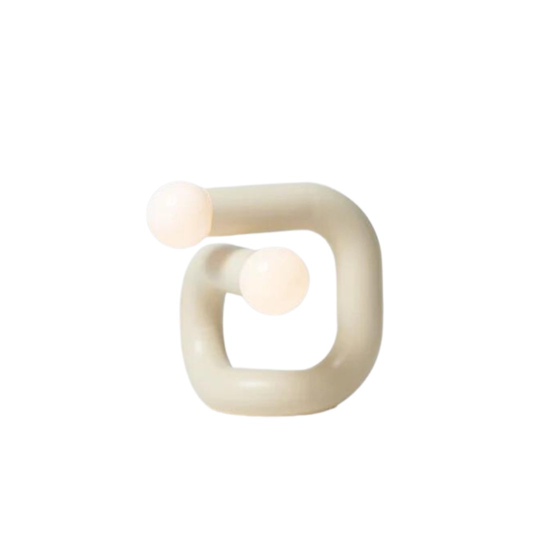Lampe de table Sphinx - Beige - Axel Chay - Design Contemporain - Maison Caldeira