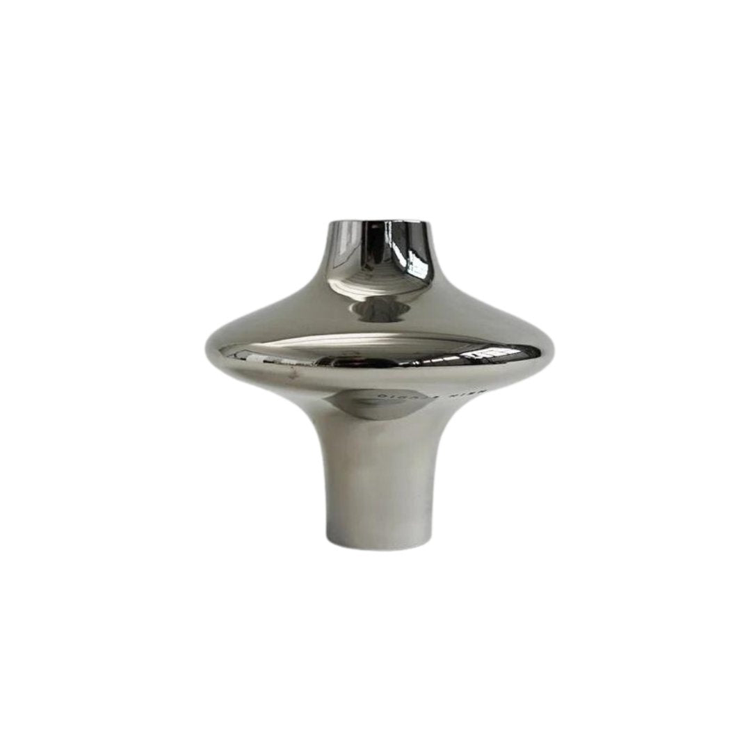 Grand bougeoir Doublet -Argent - Hein studio - Scandinave - Maison Caldeira