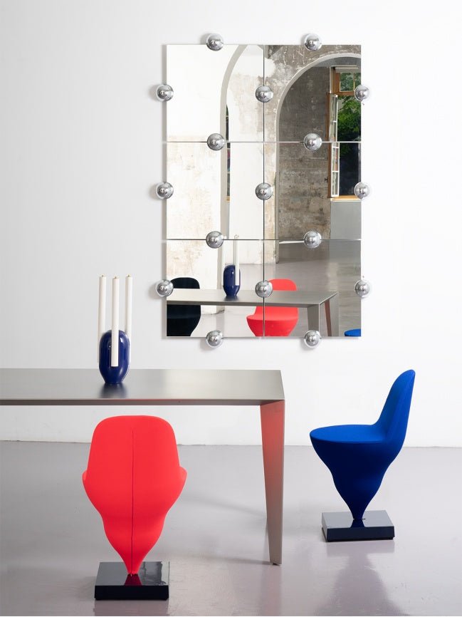 Miroir sphera - Crystal palace L vertical - Moustache - Design Contemporain - Maison Caldeira