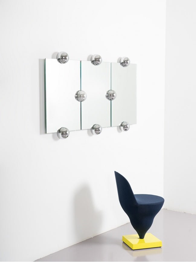 Miroir sphera - Crystal palace S - Moustache - Design Contemporain - Maison Caldeira