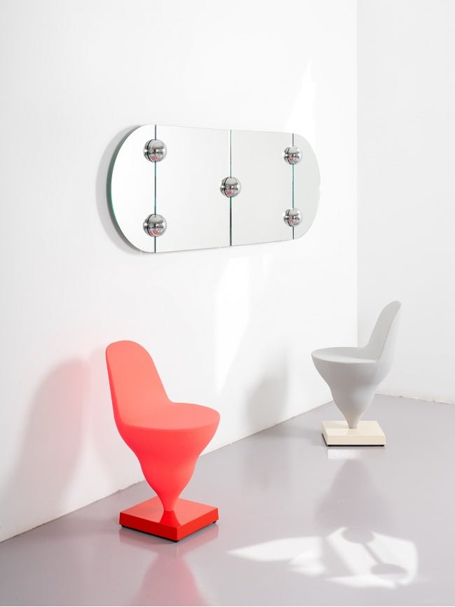Miroir sphera - Oblong L - Moustache - Design Contemporain - Maison Caldeira