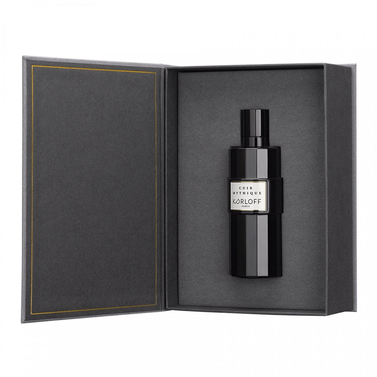 Eau de Parfum Cuir Mythique - Les Mémoires - Korloff - Maison Caldeira