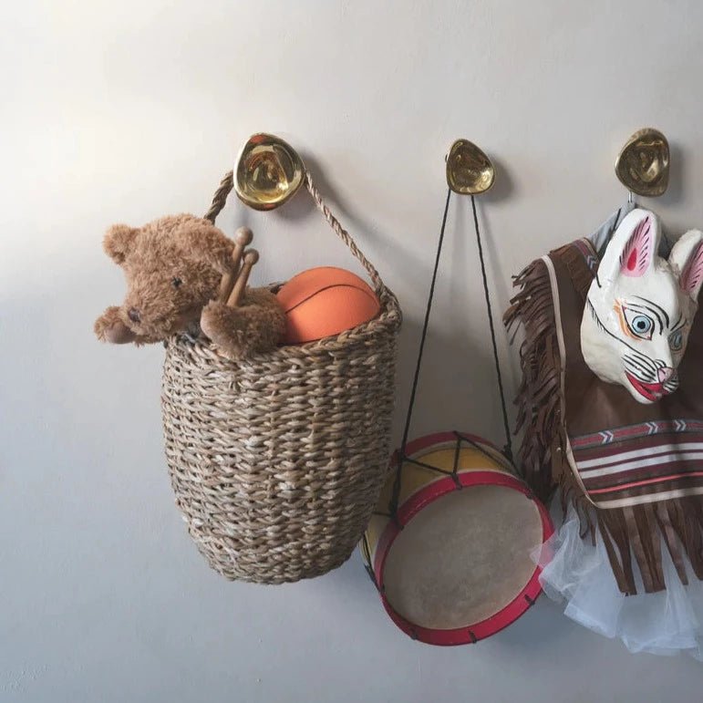 Petite patère Ripple - Laiton - Hein studio - Scandinave - Maison Caldeira