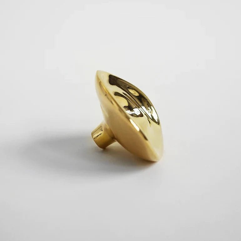 Petite patère Ripple - Laiton - Hein studio - Scandinave - Maison Caldeira