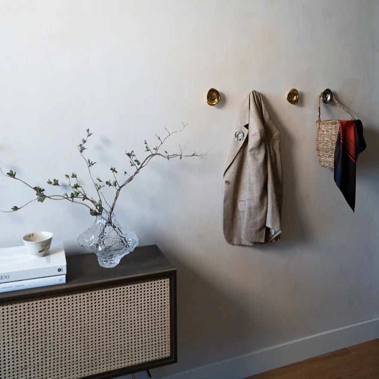 Petite patère Ripple - Laiton - Hein studio - Scandinave - Maison Caldeira