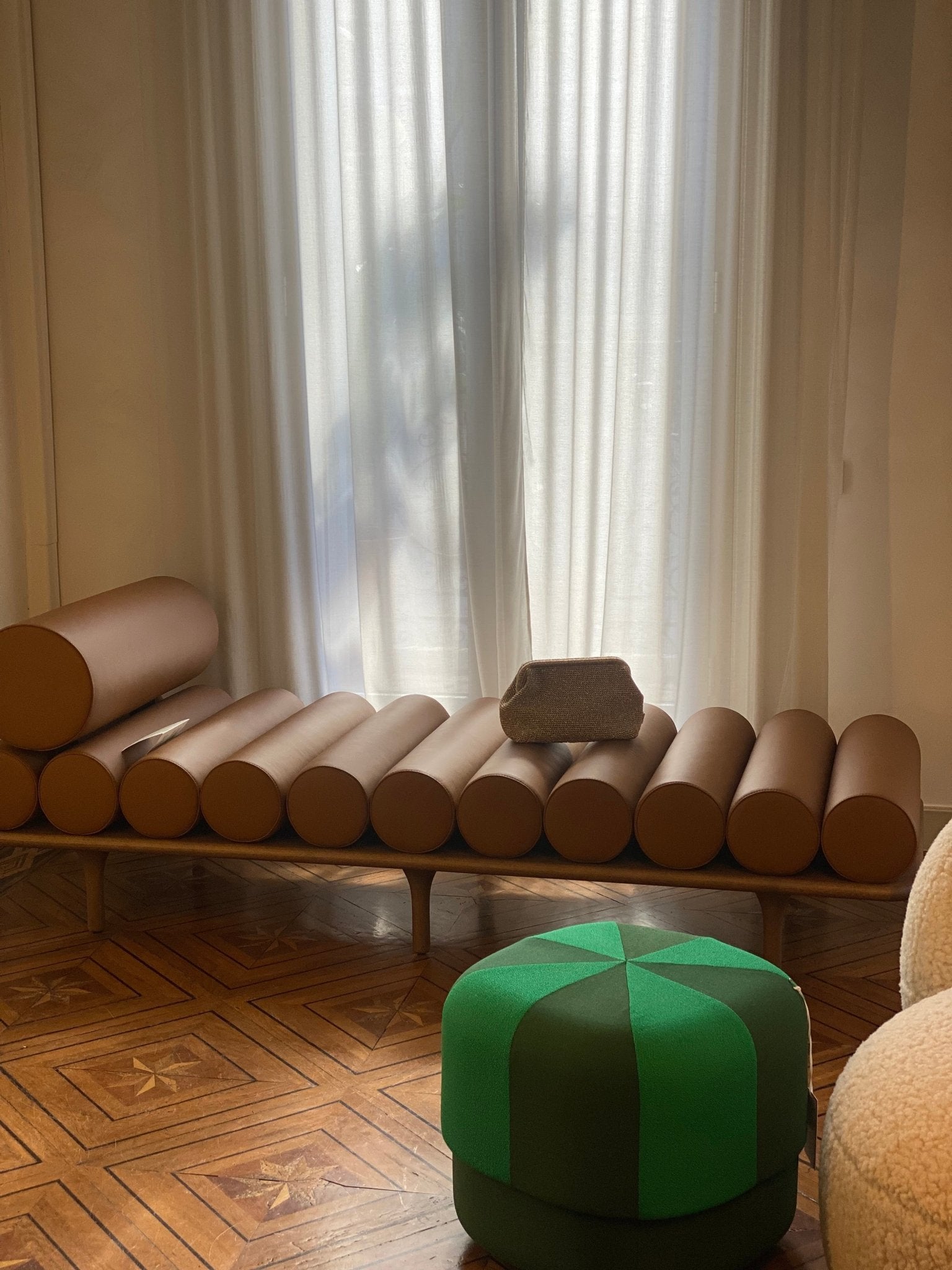 Petit Pouf Circus Duo - Vert - Normann Copenhagen - Scandinave - Maison Caldeira