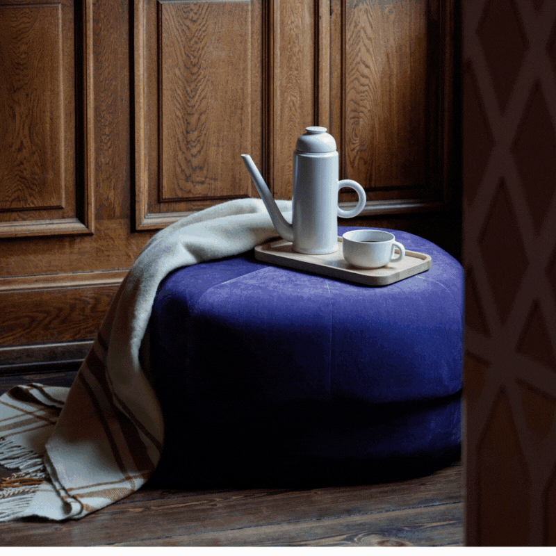 Petit Pouf Circus Duo - Vert - Normann Copenhagen - Scandinave - Maison Caldeira