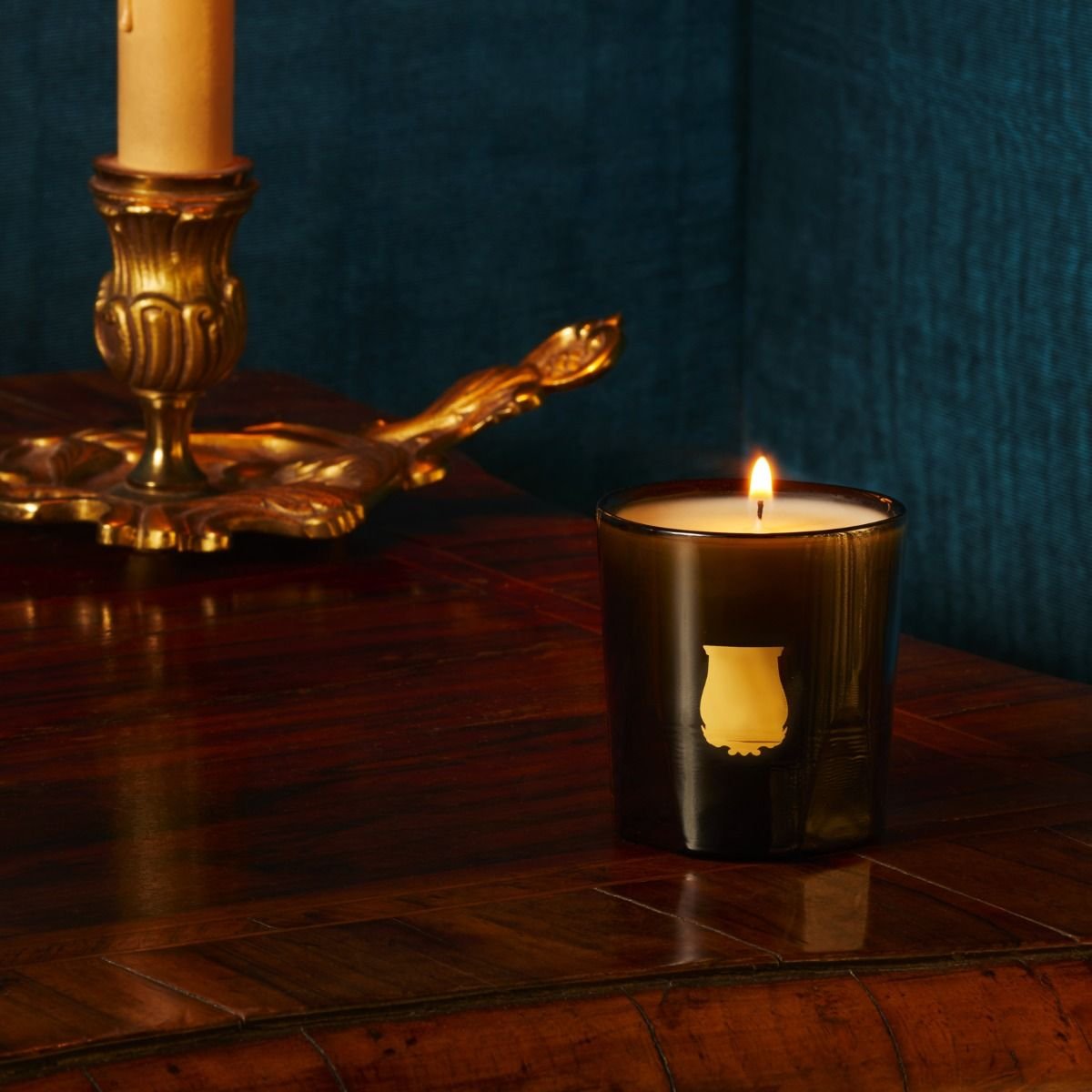 Petite Bougie Parfumée Cyrnos (Arômes Méditerranéens) 70g - Maison Caldeira