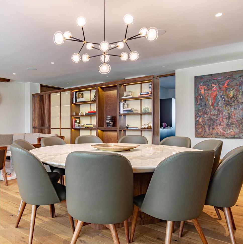 Plafonnier Nabila à 12 lumières - Tooy - Design Italien - Maison Caldeira