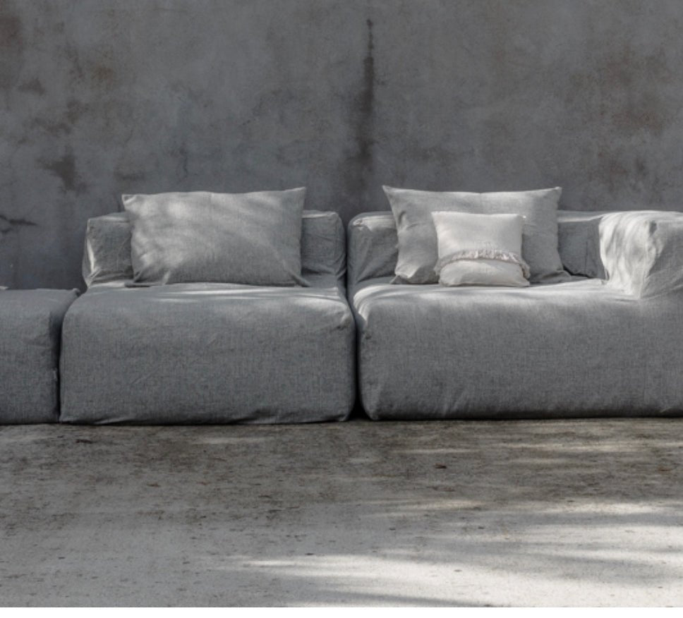 Chauffeuse d'extérieur gris -Solo Tin - Bed and philosophy - Design Contemporain - Maison Caldeira