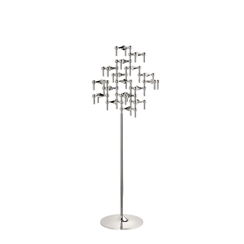 Support de sol - Chrome - Stoff nagel - Design Contemporain - Maison Caldeira