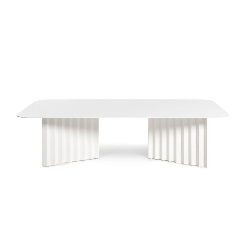 Table basse rectangulaire en plec - Blanc - Rs Barcelona - Design Contemporain - Maison Caldeira