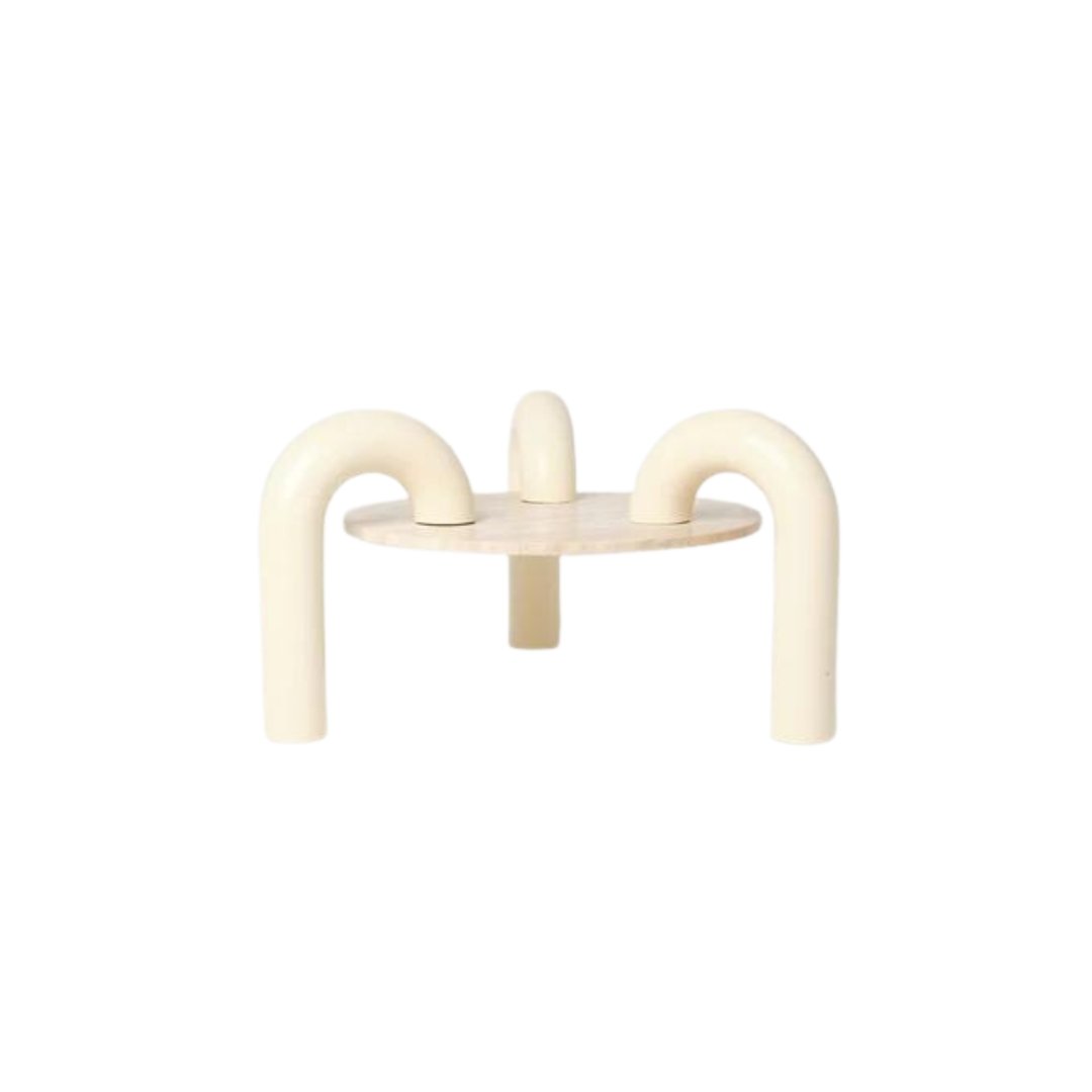 Table basse Suspension - Beige - Axel Chay - Design Contemporain - Maison Caldeira