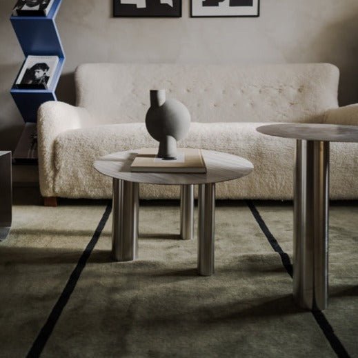 Table d'appoint Brandt CS1 - Chrome - Noom - Design Contemporain - Maison Caldeira