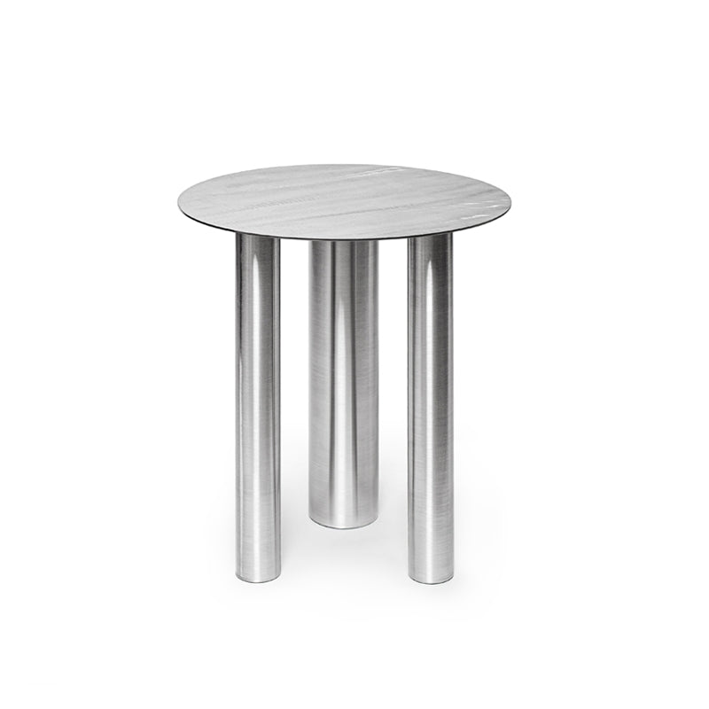 Table d'appoint Brandt CS1 - Chrome - Noom - Design Contemporain - Maison Caldeira