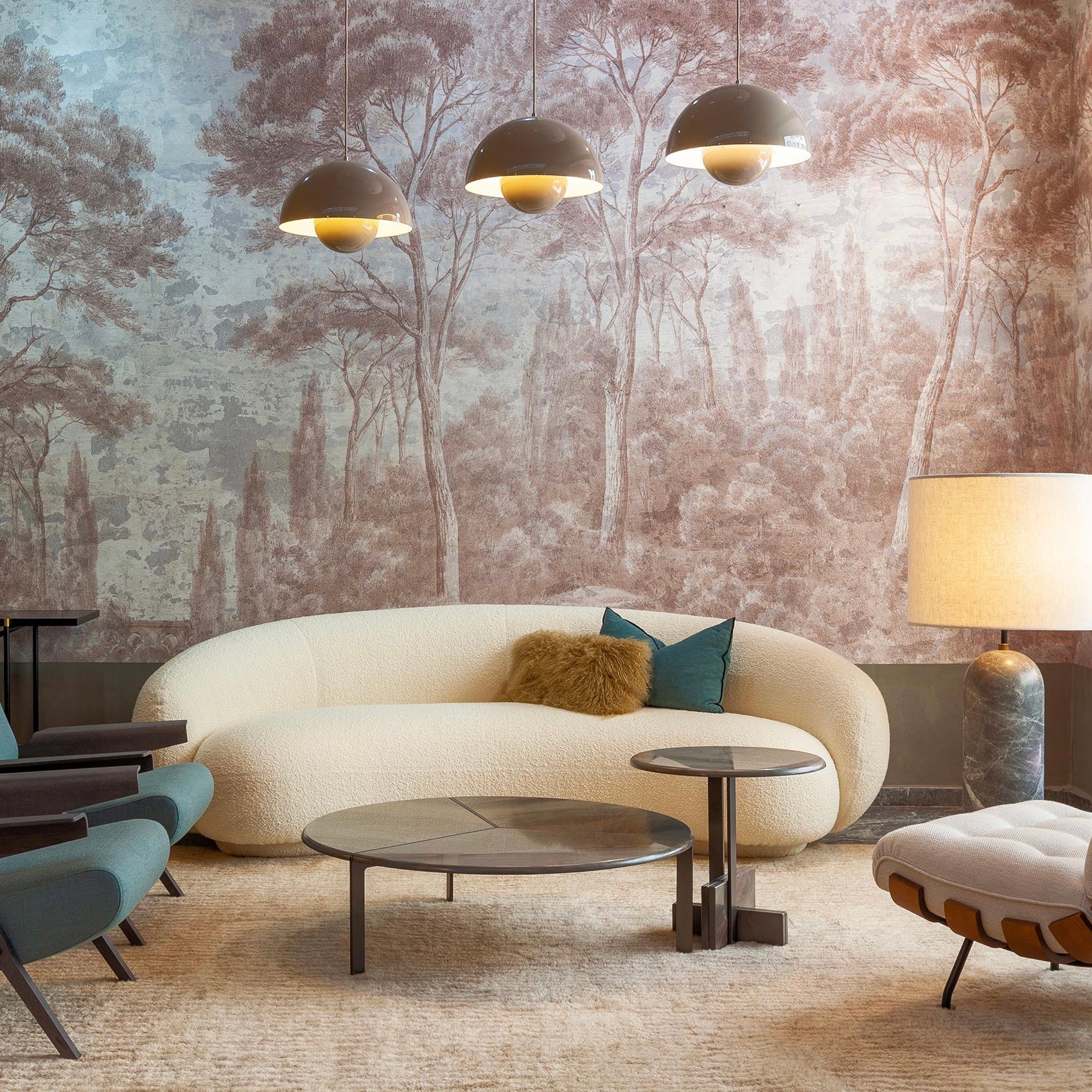 Table d’appoint Joaquim - Marbre - Tacchini - Design Italien - Maison Caldeira