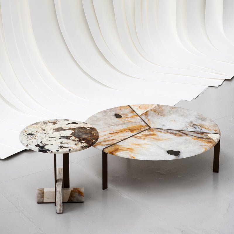 Table d’appoint Joaquim - Marbre - Tacchini - Design Italien - Maison Caldeira