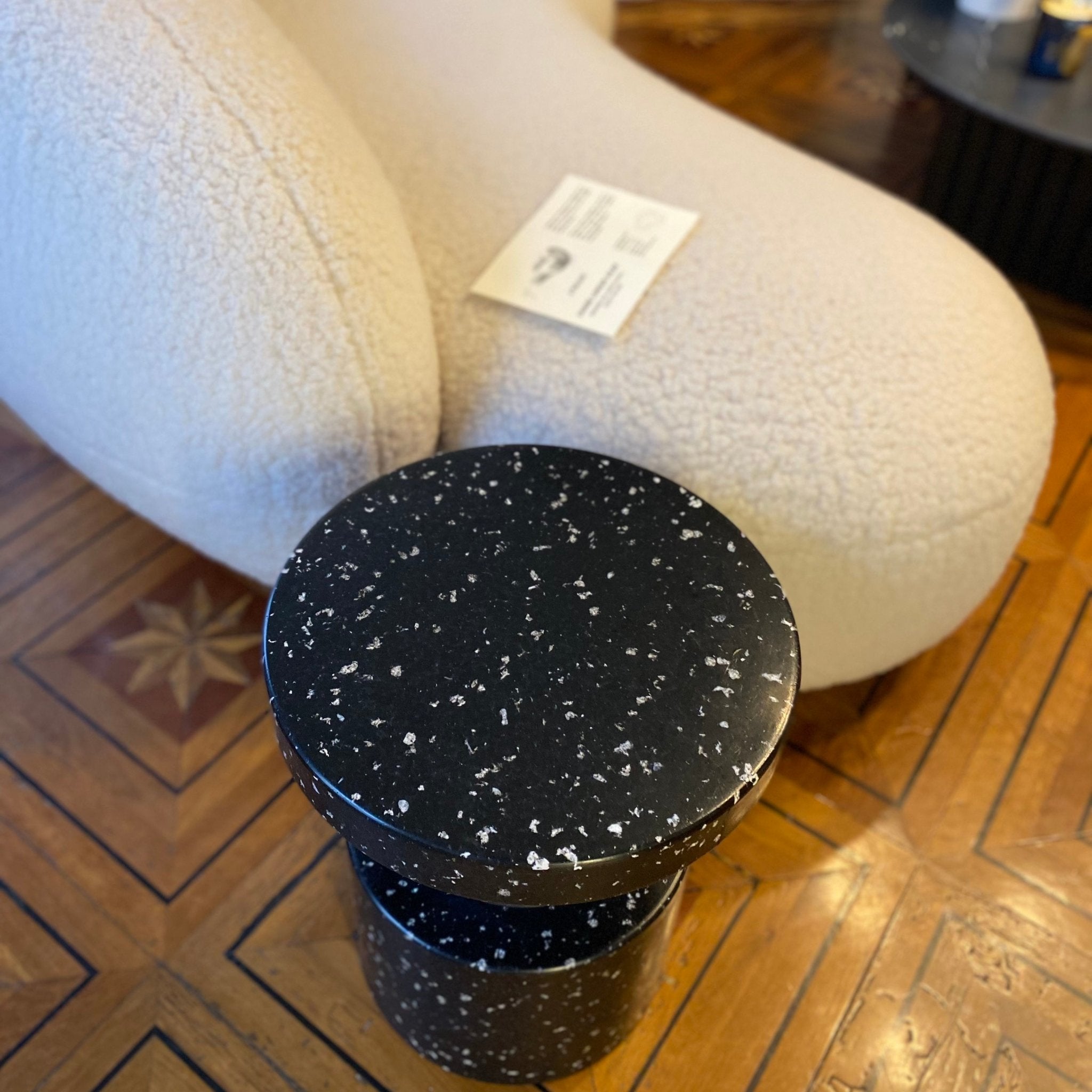 Tabouret Bit Noir - Normann Copenhagen - Scandinave - Maison Caldeira