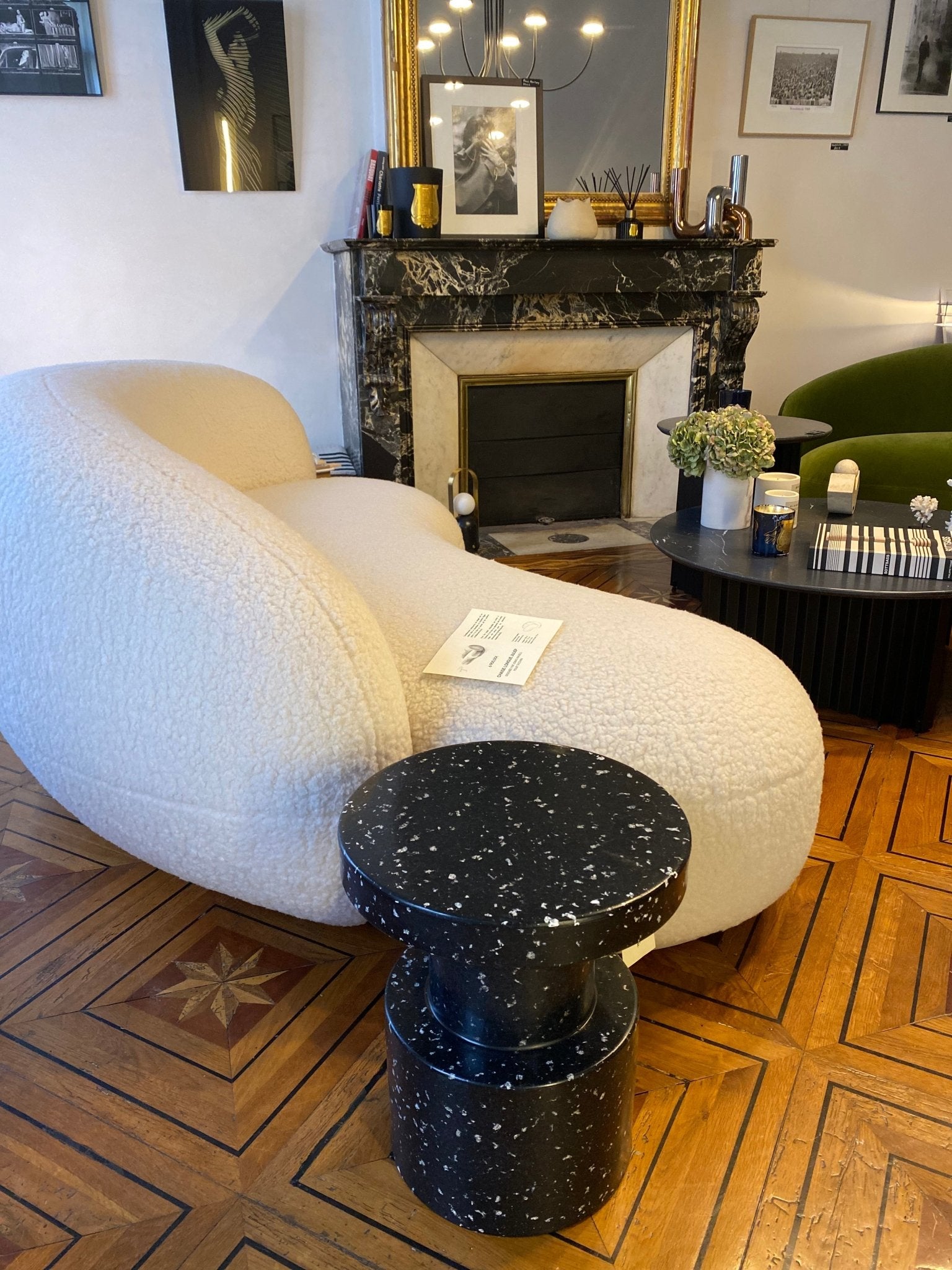 Tabouret Bit Noir - Normann Copenhagen - Scandinave - Maison Caldeira