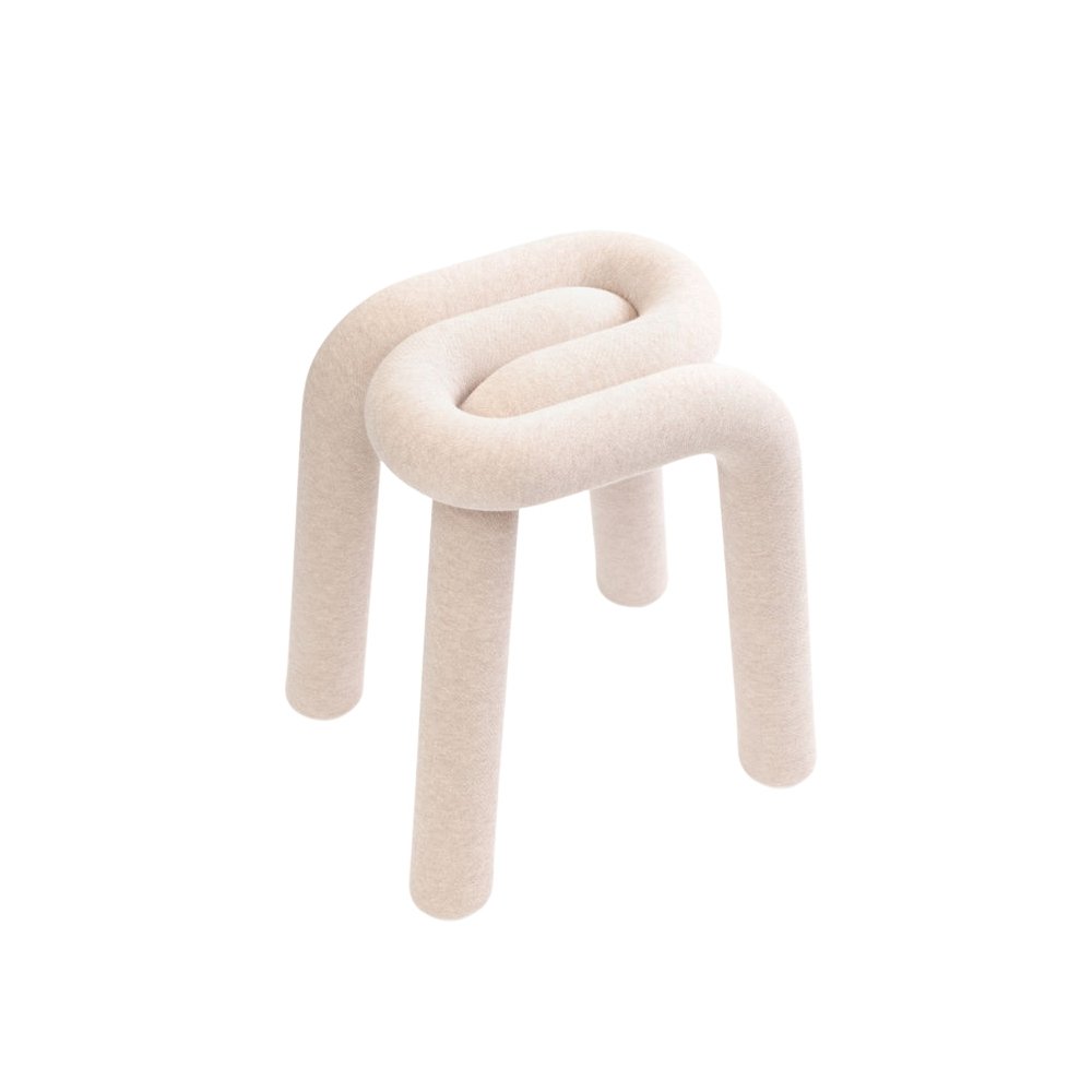 Tabouret Bold - Beige - Moustache - Design Contemporain - Maison Caldeira