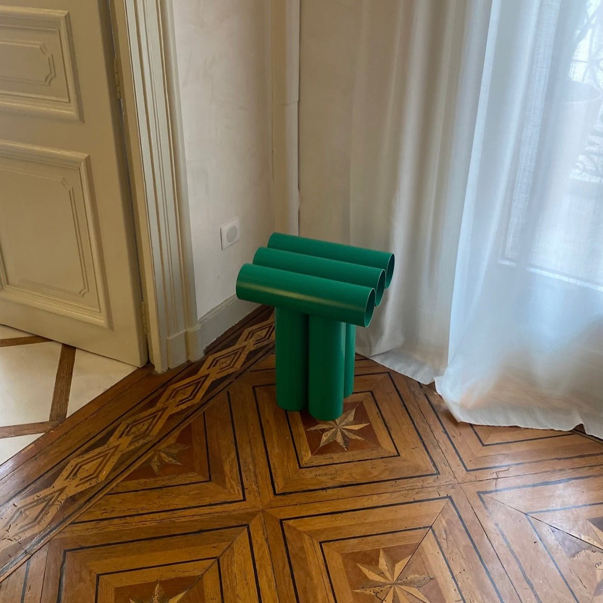 Tabouret Septem - Vert - Axel Chay - Design Contemporain - Maison Caldeira