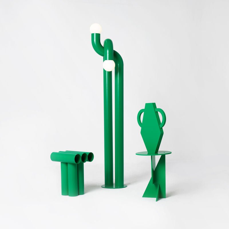 Tabouret Septem - Vert - Axel Chay - Design Contemporain - Maison Caldeira