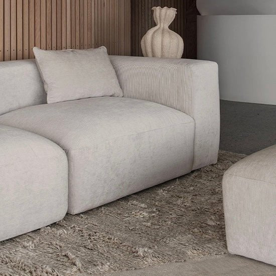 Tapis Punja Plasma - Crème - Layered - Scandinave - Maison Caldeira