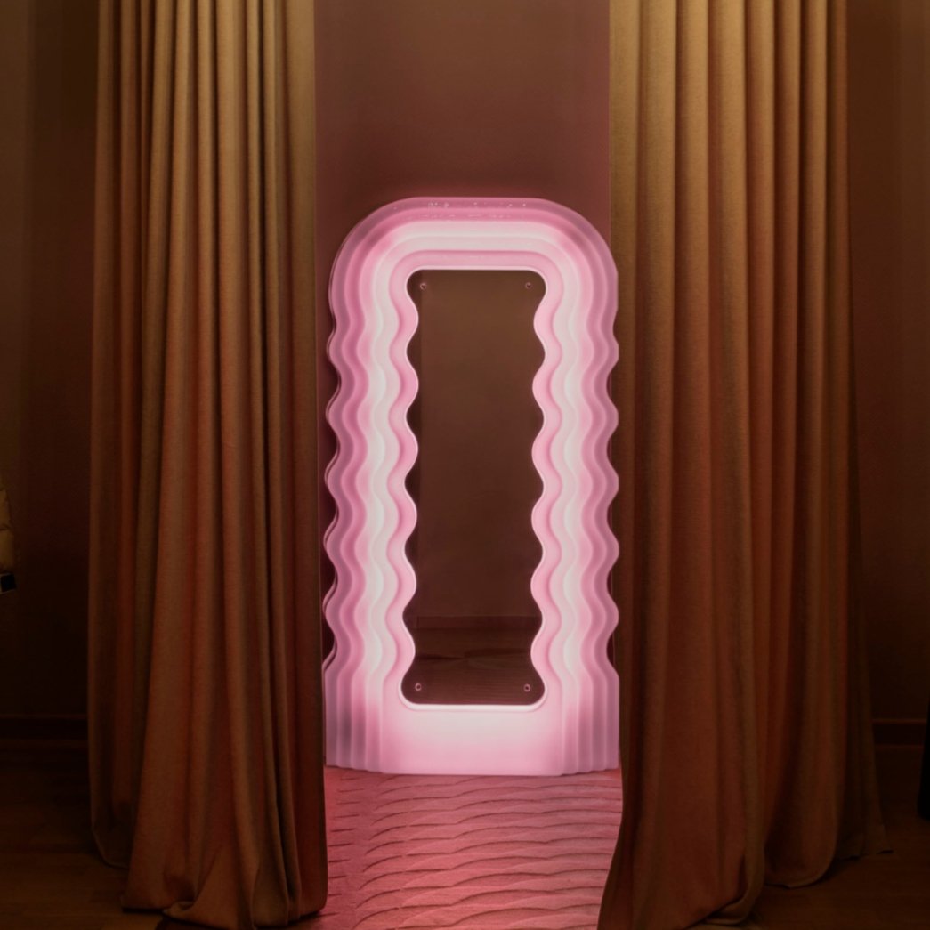 Miroir Ultrafragola - Ettore Sottsass - Poltronova - Design Italien - Maison Caldeira