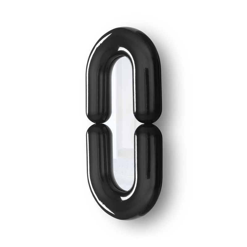 Miroir Zodiac large - Noir - Moustache - Design Contemporain - Maison Caldeira