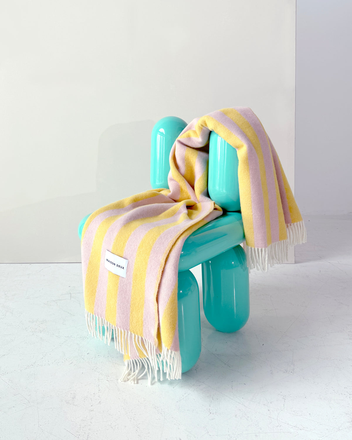 maison-caldeiraCouverture Candy Wrap Rose Jaune