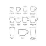 70's Céramics : Mugs à latte - Maison Caldeira